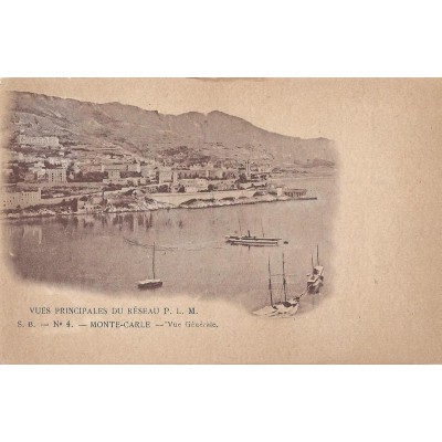 Monte-Carlo 1900 - Vues Principales du réseau P.L.M.